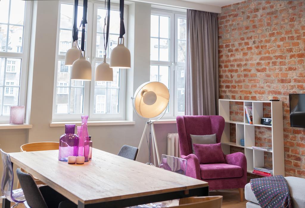 그단스크 Apartament Soleil III 아파트 객실 사진